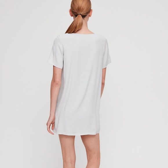 Aritzia Wilfred Free Teigen Dress Olive Green - Picture 2 of 9